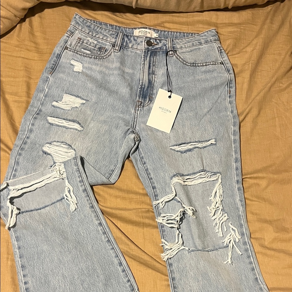 NWT Hidden Lliggt Blue Jeans